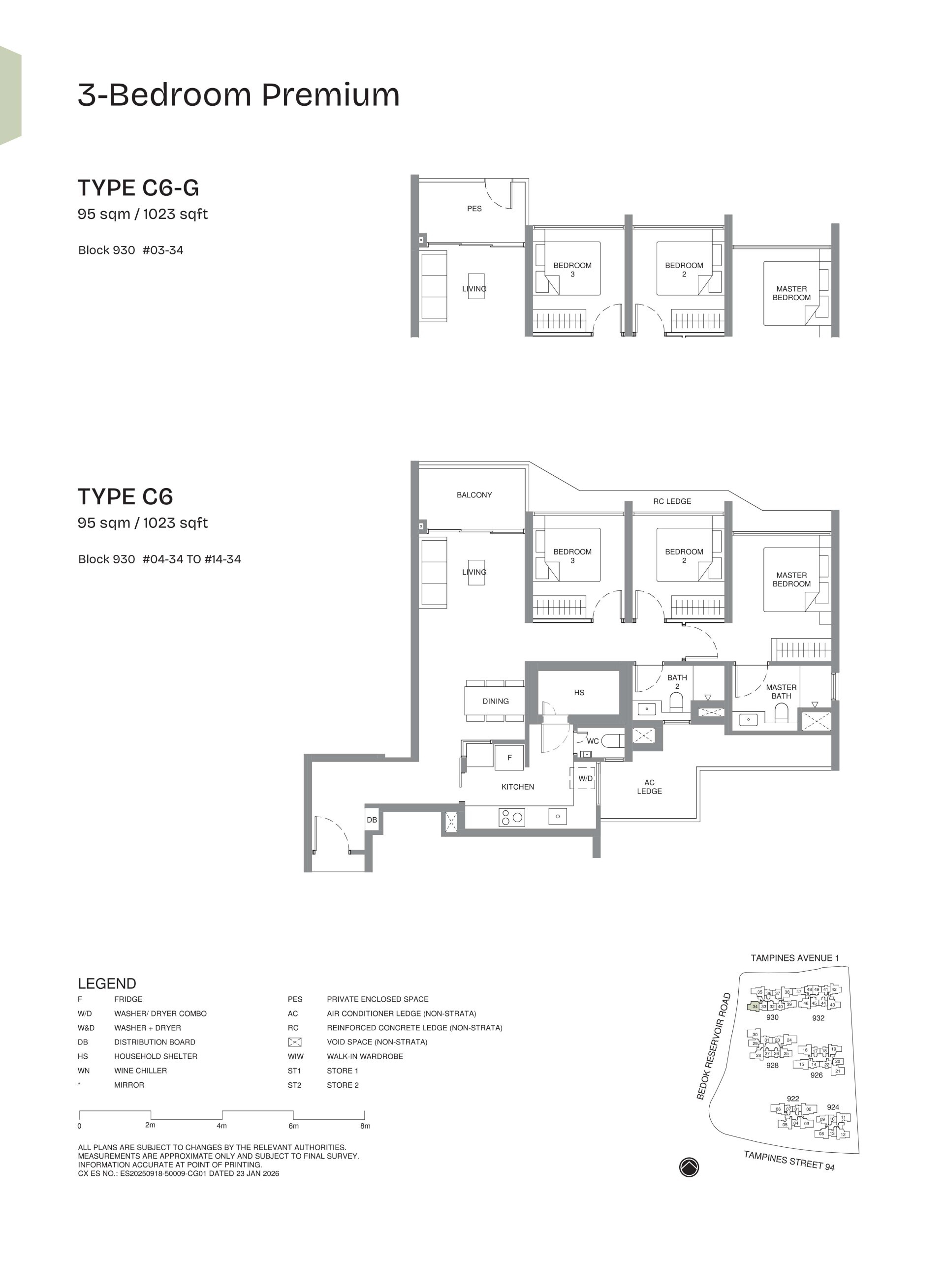 Pinery Residences floorplan